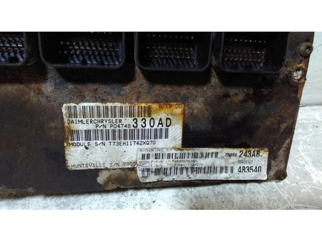 Řídící jednotka P04748330AD, P05094243AB Chrysler Pacifica 2004