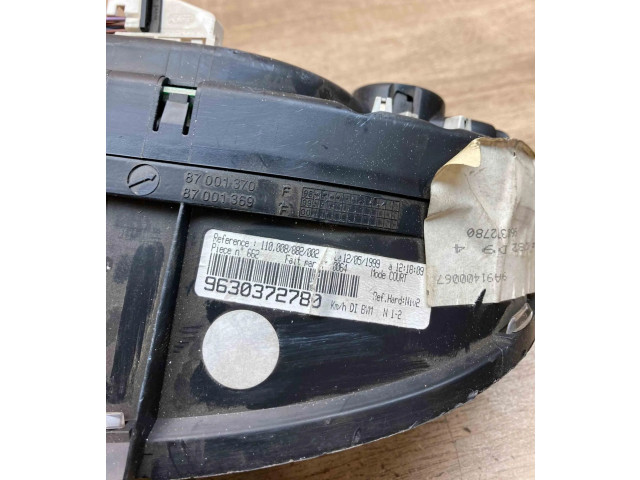 Přístrojová deska Peugeot 406 1996 9630372780, ForDieselLHD