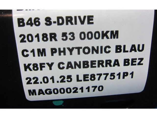 Подушка безопасности для колен 72129363844 BMW X3 G01