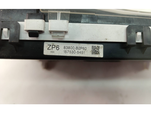 Панель приборов 83800B2P60 Daihatsu Trevis