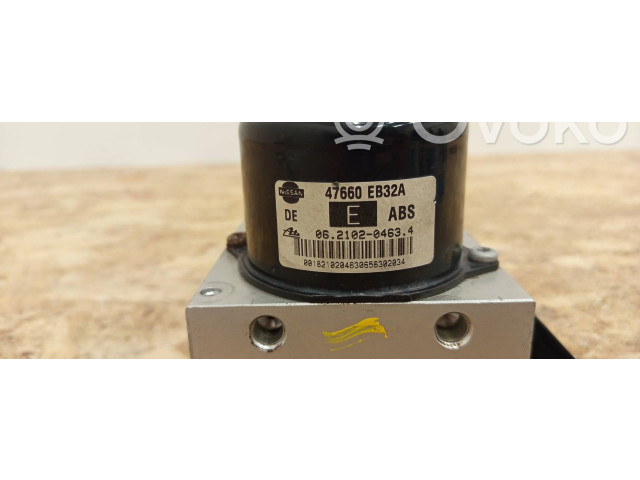 Блок АБС 47660EB32A, 06210204634   Nissan  Navara D40  2004 - 2015 года
