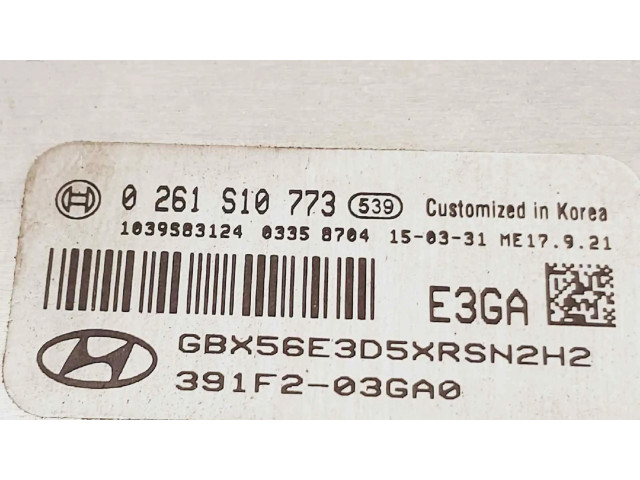Řídící jednotka 391F203GA0 Hyundai i20 (GB IB) 2015
