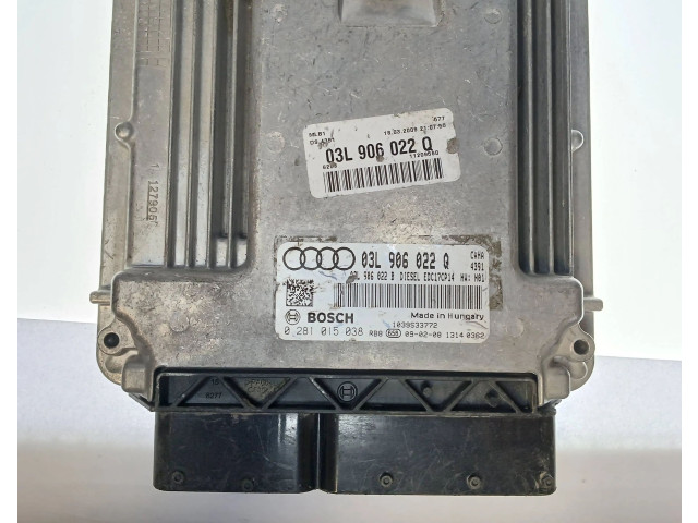 Блок управления двигателя 03L906022Q, 03L906022B Audi Q5 SQ5