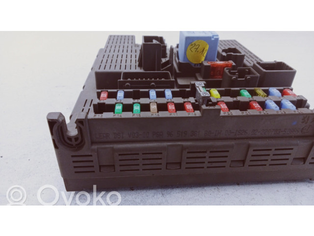 Блок предохранителей 9651938180, BSIV0300 Citroen C8