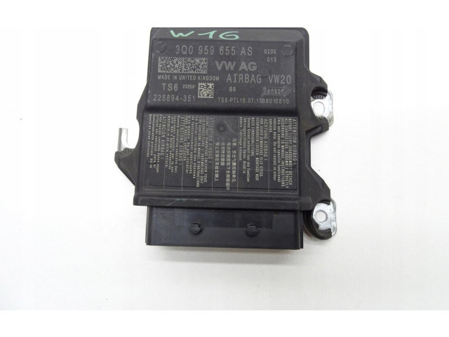 Блок подушек безопасности 3Q0959655AS Skoda Octavia Mk3 (5E)