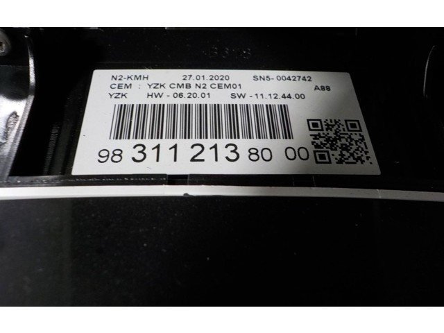 Панель приборов 9836322380, 9831121380   Citroen C3 Aircross       