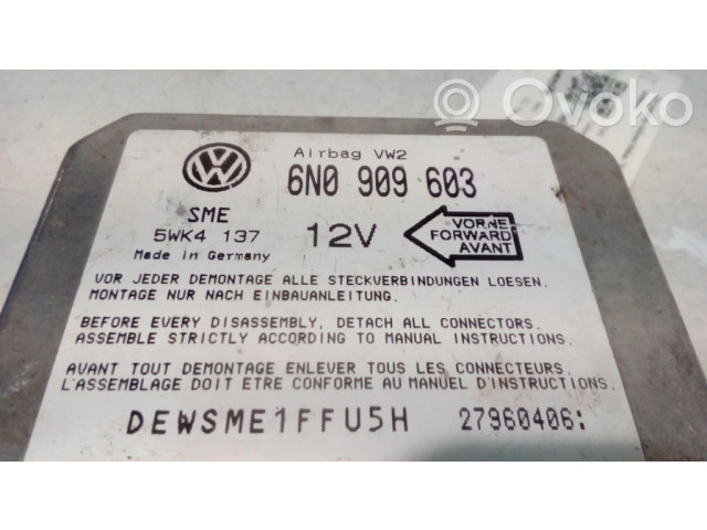 Блок подушек безопасности 6N0909603, 5WK4137   Ford Galaxy