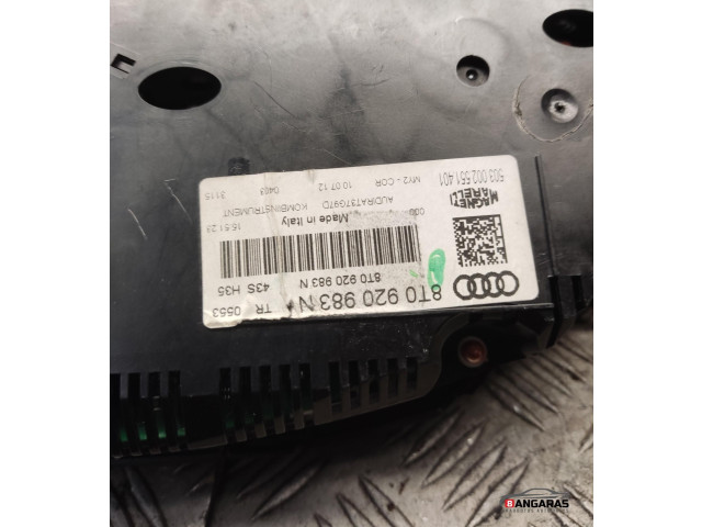 Рулевая рейка Спидометр (приборный щиток) 8t0920983n Audi S5 2007 - 2017 года
