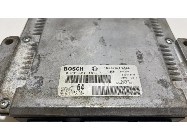 Řídící jednotka 9661145280, 0281012141 Citroen C8 2001