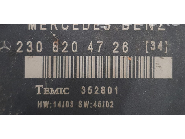 Блок управления дверью    Mercedes-Benz SL R230