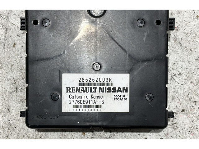 Модуль блока управления кондиционером 285252003R, 285252003R   Dacia Duster II