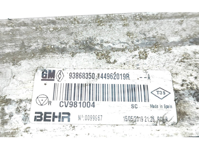 Интеркулер  144962019R, 93868350   Renault Trafic III (X82) 