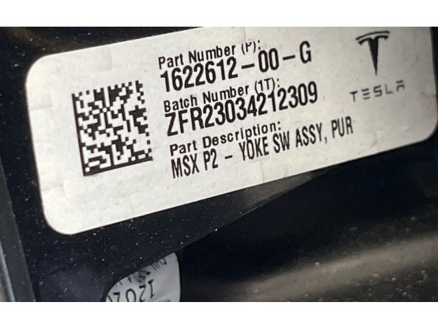 Volant Tesla Model S 2019 162261200G