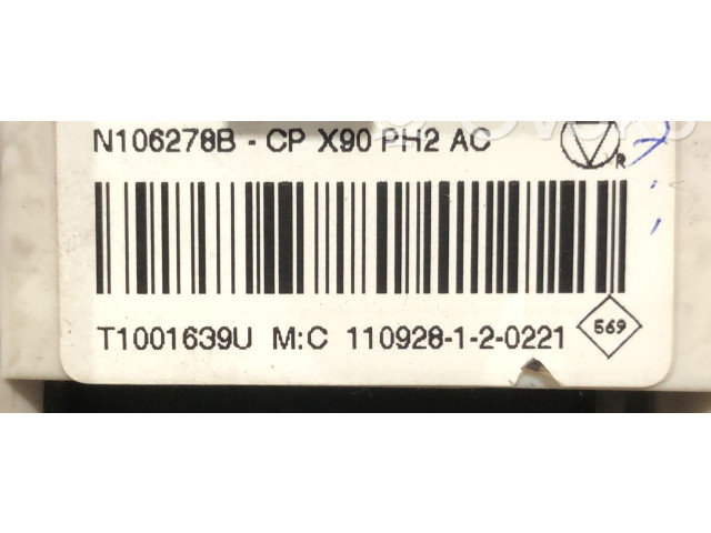 Блок управления климат-контролем T1001639V, T1001639V Dacia Logan I