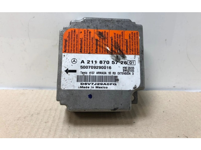 Блок подушек безопасности A2118705726, A2118705726   Mercedes-Benz E AMG W211