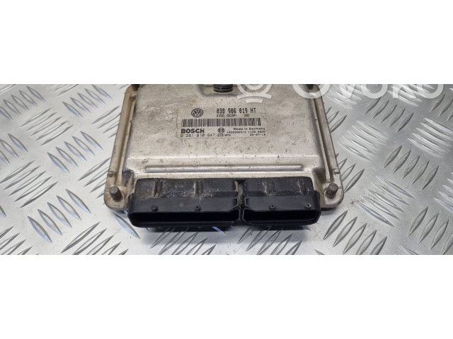 Комплект блоков управления 038906019HT, 0281010947   Skoda Fabia Mk1 (6Y)