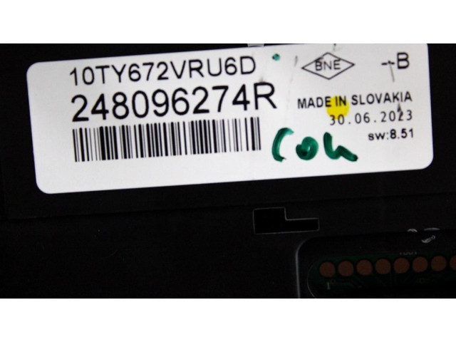 Панель приборов 248096274R   Dacia Sandero III       