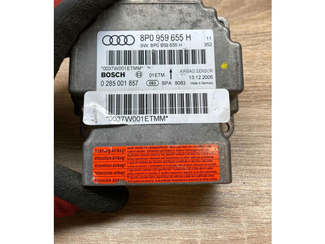 Блок подушек безопасности 8P0959655H, 285001857   Audi A3 S3 8P
