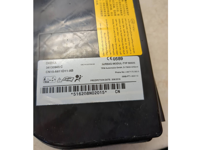 Подушка безопасности пассажира 34130945C, 516208N02015   Ford Ecosport