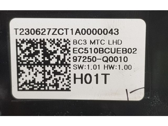 Блок управления климат-контролем 97250Q0010 Hyundai Bayon