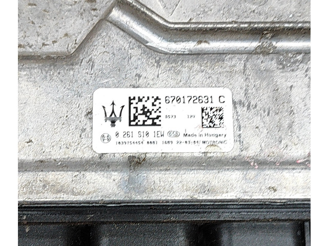 Řídící jednotka 670172631, 0261S101EW Maserati Ghibli 2022