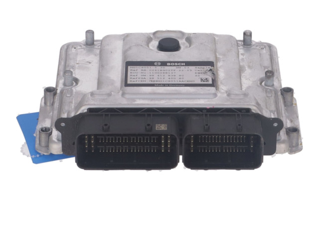 Блок управления двигателя 9851240080 Citroen C3 Aircross