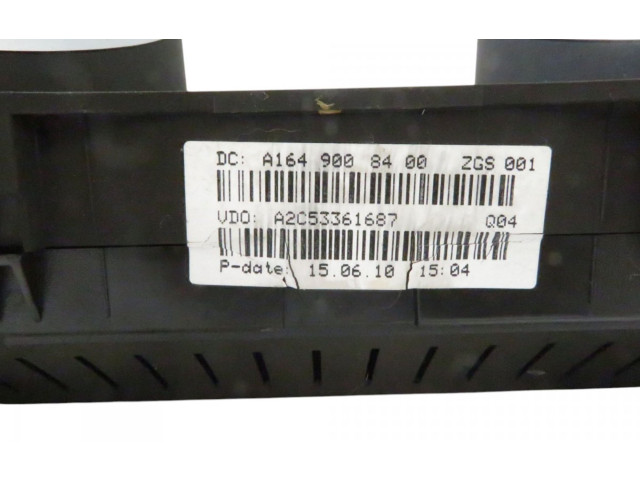 Панель приборов 1649008400, 1649008400 Mercedes-Benz R W251