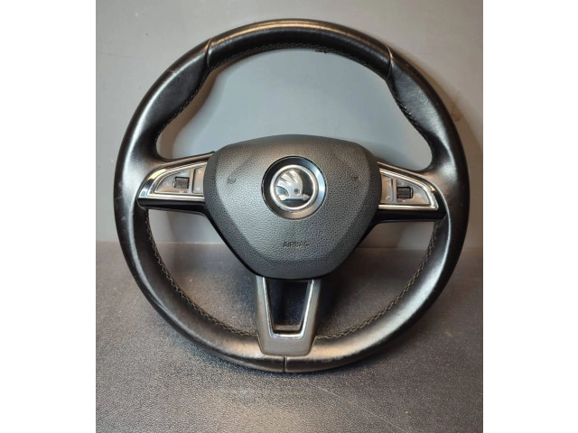 Руль Skoda Superb B8 (3V)  2015 - 2024 года 3V0419091L, 3T0880201F      