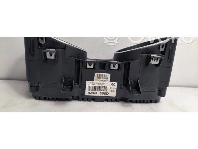 Панель приборов 5K0920872, 30052011   Volkswagen Golf VI       