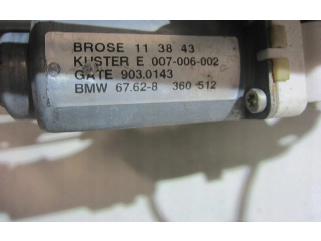 Передний комплект электрического механизма для подъема окна 51338236860 BMW 5 E39 1996 - 2003 года