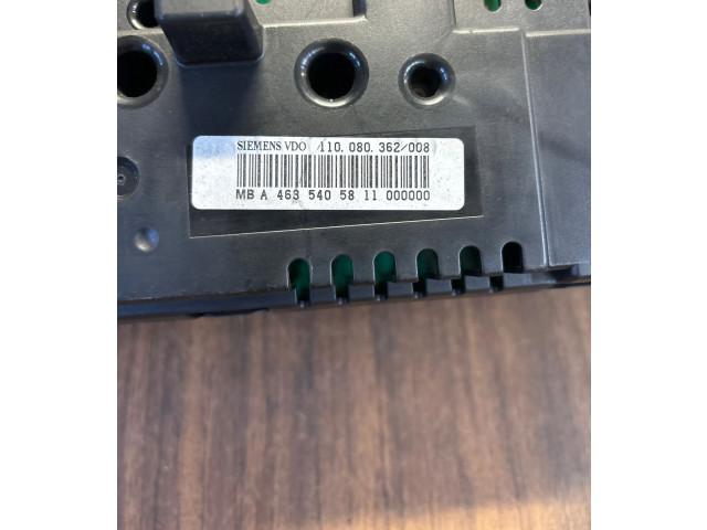 Přístrojová deska Mercedes-Benz G W463 2008 A4635405811, 110080362008