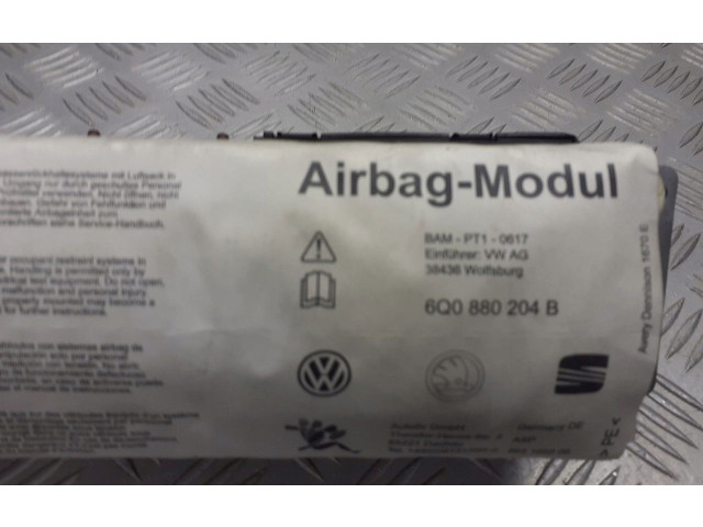 Подушка безопасности пассажира 6Q0880204B Skoda Fabia Mk1 (6Y)