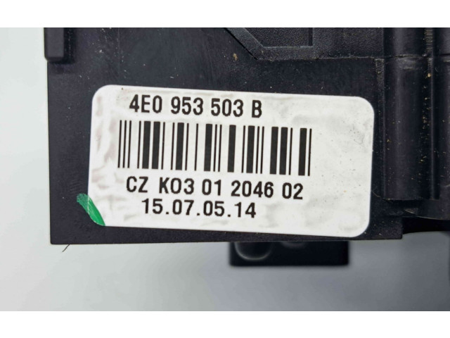 Переключатель дворников 4E0953503B   Audi A6 S6 C6 4F