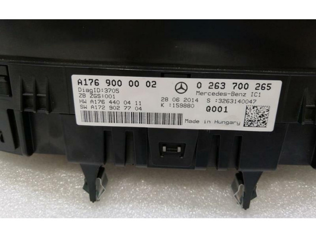 Панель приборов A1769000002 Mercedes-Benz A W176