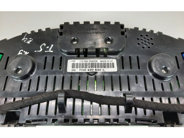 Přístrojová deska Volkswagen Transporter - Caravelle T5 2006 7H0920850L