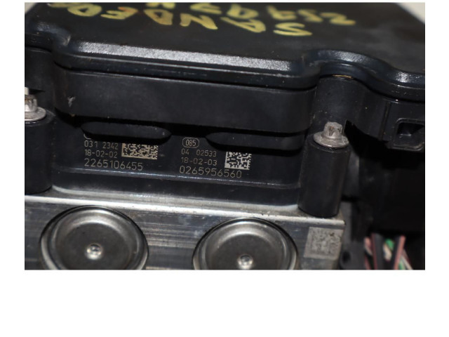 Блок АБС 0265956560 Dacia Sandero 2008 - 2012 года