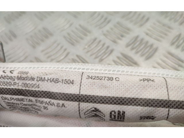 Боковая подушка безопасности 34216414D   Citroen C3 Aircross