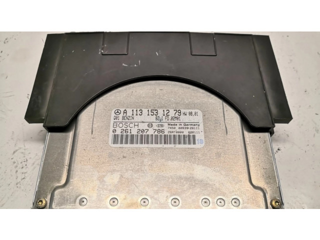 Řídící jednotka A1131531279, 0261207786 Mercedes-Benz S W220 2000