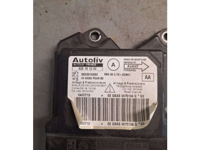 Блок подушек безопасности 626181200, 9803916880 Citroen Berlingo
