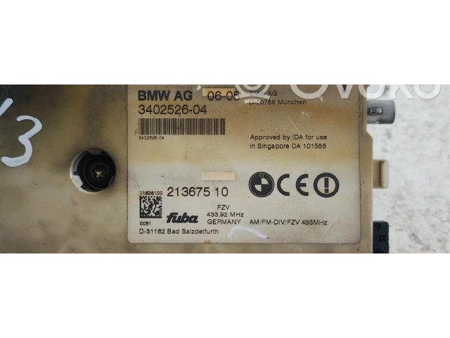 Блок управления 3402526 BMW X3 E83