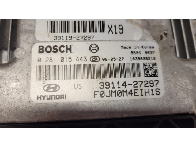 Řídící jednotka 0281015443, 3911927297 Hyundai Tucson JM 2004