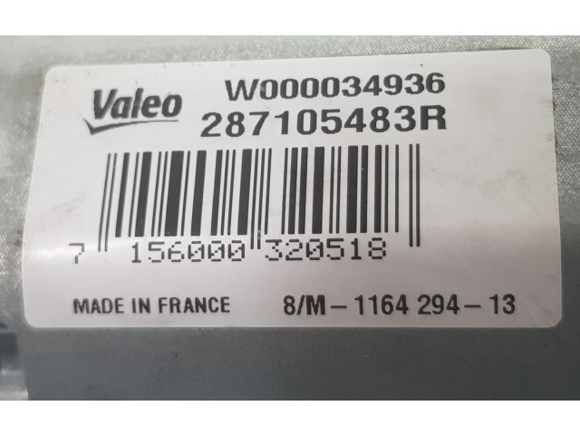 Моторчик заднего дворника 287105483R, 287105483R Dacia Sandero