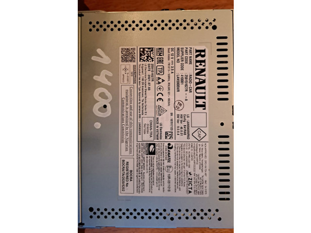 Дисплей 259150869R, 259150869R Dacia Duster II