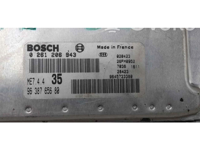 Řídící jednotka 9638765680 Peugeot 307