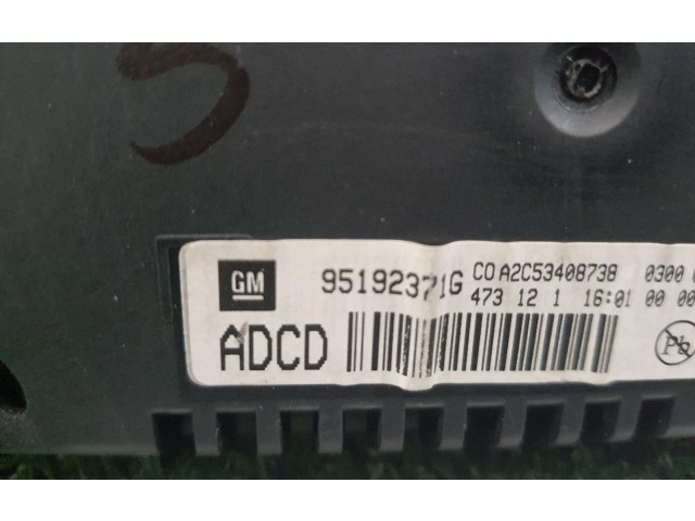 Панель приборов 95192371G, 95192371G   Chevrolet Orlando       