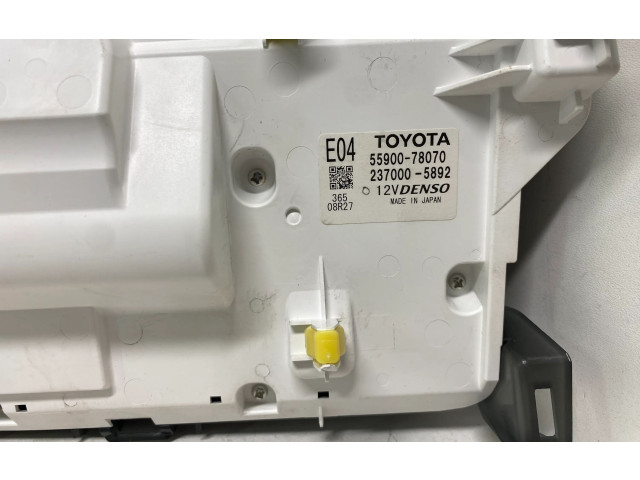 Блок управления климат-контролем 5590078070 Lexus NX