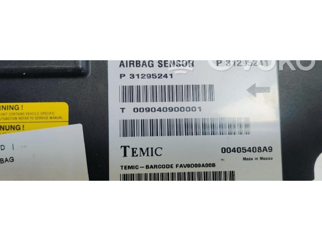 Блок подушек безопасности P31295241   Volvo XC60