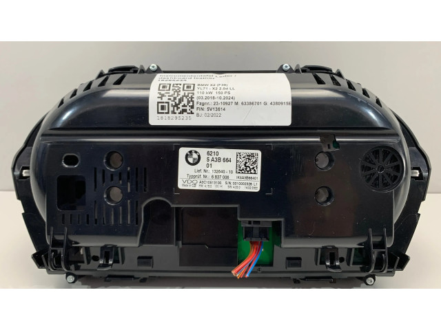 Vstřikovací lišta 5A3B664 BMW X2 F39 pro benzínový motor 2.0