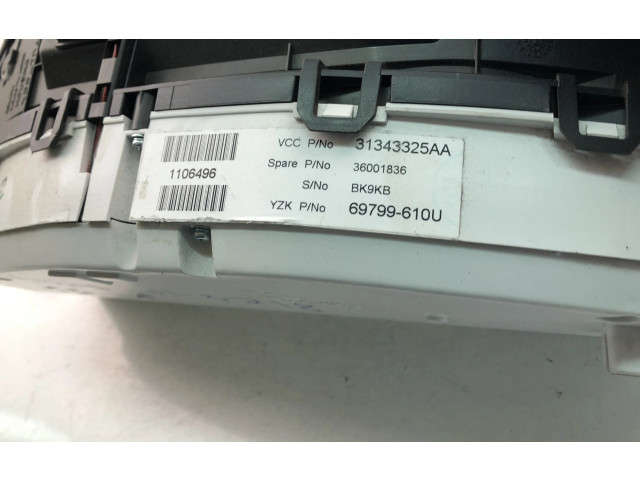 Панель приборов 31343325AA, NL3218 Volvo S60