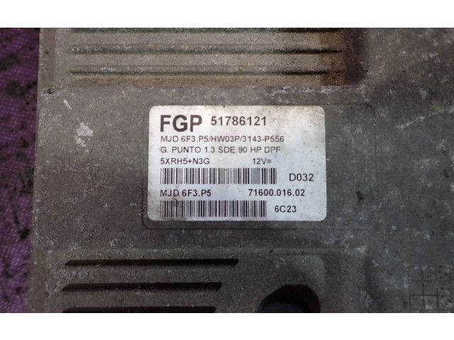 Řídící jednotka    Fiat Punto (199) 2006